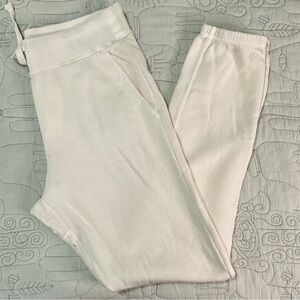 Unsubscribed 100% Cotton Jogger Pants Natural NWT Relaxed Lounge Pants MSRP $98